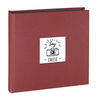 Hama album klasický FINE ART 30x30 cm, 100 strán, bordó, čierne listy