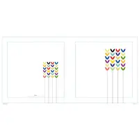 Hama album memo BLOSSOM 10x15/200, biele, popisov ttky