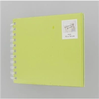 Hama album klasick pirlov FINE ART 18,5x15 cm, 30 strn, kivi, biele listy
