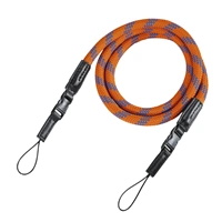 Hama Braid 120, popruh na fotoaparát, dĺžka 120 cm, oranžový/modrý