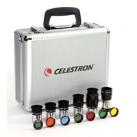 Celestron 1.25" rozirujúci set okulárov a filtrov pre teleskopy univerzálný (94303)