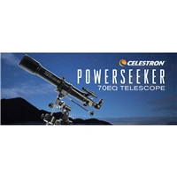 Celestron PowerSeeker 70/700 mm EQ teleskop šošovkový (21037-DS)