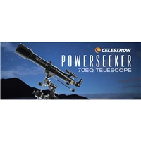 Celestron PowerSeeker 70/700 mm EQ teleskop oovkov (21037-DS)