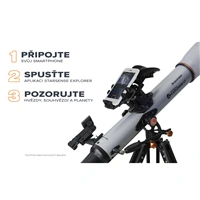 Celestron StarSense Explorer LT 80/900 mm AZ teleskop šošovkový (22451)