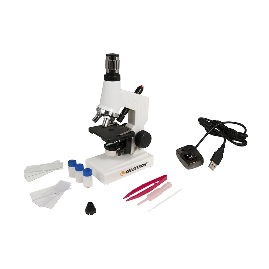Celestron mikroskop kit 40-600x juniorský s USB snímačom (44320)