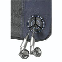 Hama puzdro na prenosný CD prehrávač a 3 CD, čierne/modré