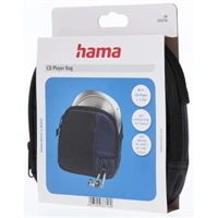 Hama puzdro na prenosný CD prehrávač a 3 CD, čierne/modré