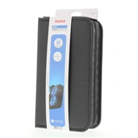 Hama Wallet 80, puzdro na 80 CD/DVD/Blu-ray diskov, polyester, čierne