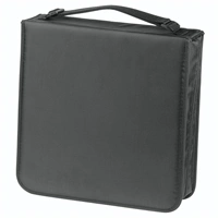 Hama Wallet 208, puzdro na 208 CD/DVD/Blu-ray diskov, polyester, čierne