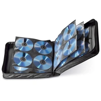 Hama Wallet 208, puzdro na 208 CD/DVD/Blu-ray diskov, polyester, čierne