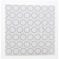 Hama album klasick IVY 30x30 cm, 80 strn, biely, ierne listy