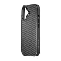 Black Rock Robust Carbon, kryt pre Apple iPhone 17, magnetický, karbónový vzhľad, čierny