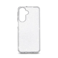 White Diamonds Glitter Case, kryt pre Samsung Galaxy A17/A17 5G, priehľadný s trblietkami