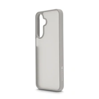 White Diamonds Hybrid Case, kryt pre Samsung Galaxy A17/A17 5G, matný, polopriehľadný šedý