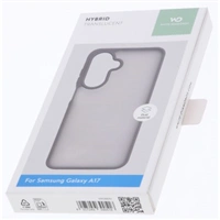 White Diamonds Hybrid Case, kryt pre Samsung Galaxy A17/A17 5G, matný, polopriehľadný šedý