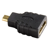 Hama redukcia HDMI, zásuvka typ A - vidlica typ D (Micro) 