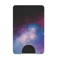 PopSockets PopWallet Blue Galaxy, puzdro na mobil na karty/vizitky apod.