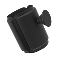 PopSockets PopThirst, držiak/obal na plechovku, s integrovaným PopGrip Gen. 2, čierny