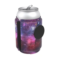 PopSockets PopThirst, driak/obal na plechovku, s integrovanm PopGrip Gen. 2, Blue Nebula