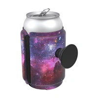 PopSockets PopThirst, driak/obal na plechovku, s integrovanm PopGrip Gen. 2, Blue Nebula