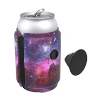 PopSockets PopThirst, driak/obal na plechovku, s integrovanm PopGrip Gen. 2, Blue Nebula