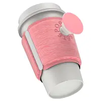 PopSockets PopThirst, driak na pohár, s integrovaným PopGrip Gen. 2, ruový melan