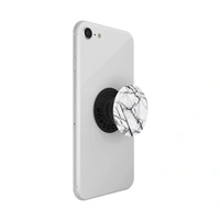 PopSockets PopGrip Gen.2, Dove White Marble, bielo-čierny mramor