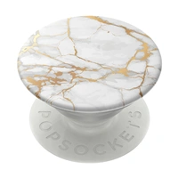 PopSockets PopGrip Gen.2, Gold Lutz Marble, bielo-zlatý mramor