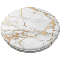 PopSockets PopGrip Gen.2, Gold Lutz Marble, bielo-zlat mramor