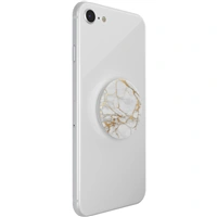 PopSockets PopGrip Gen.2, Gold Lutz Marble, bielo-zlat mramor
