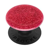 PopSockets PopGrip Gen.2, Glitter Red, červené trblietky zaliate v živici