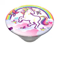 PopSockets PopTop Gen.2, Over The Rainbow, jednoroec s dúhou, výmenný vrok