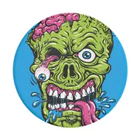 PopSockets PopGrip Gen.2, Brainz, kreslená zombie lebka