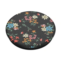 PopSockets PopGrip Gen.2, Micro Blossom, drobn kvietky na iernom podklade