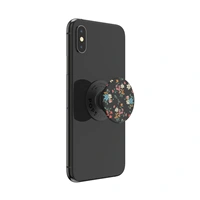 PopSockets PopGrip Gen.2, Micro Blossom, drobné kvietky na čiernom podklade