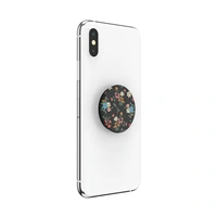 PopSockets PopGrip Gen.2, Micro Blossom, drobné kvietky na čiernom podklade