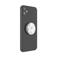 PopSockets PopGrip Gen.2, Enamel Snow Metal, snehové vločky, smaltovaný povrch