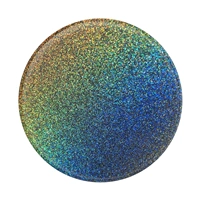 PopSockets PopGrip Gen.2, Midnight Flare, strieborno ed s trblietkami, holografick dhov efekt