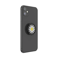 PopSockets PopGrip Gen.2, Festival Daisy Black, 3D margarétka na čiernom podklade