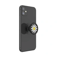 PopSockets PopGrip Gen.2, Festival Daisy Black, 3D margarétka na čiernom podklade