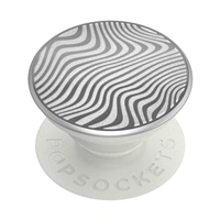 PopSockets PopGrip Gen.2, Laser Cut Metal Terrain Wave, zvlnené vlny vyrezané laserom, kovový