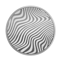 PopSockets PopGrip Gen.2, Laser Cut Metal Terrain Wave, zvlnen vlny vyrezan laserom, kovov