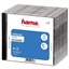 Hama CD Standard box, štandardný obal na 1 CD/DVD, priehľadný/čierny, balenie 10 ks (cena za bal.)