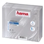 Hama náhradný cd obal, priehľadný, 5 ks