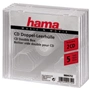 Hama CD Double box, štandardný obal na 2 CD/DVD, priehľadný, balenie 5 ks (cena za balenie)