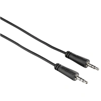 Hama audio kábel jack vidlica-vidlica, 1,5 m, vrecko