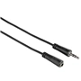 Hama jack vidlica 3,5 mm stereo - jack zásuvka 3,5 mm stereo, 5 m