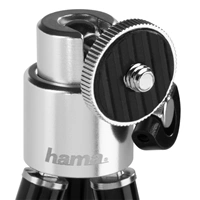 Hama Ball, mini statív, 10,5-19 cm, závit 1,4", čierny