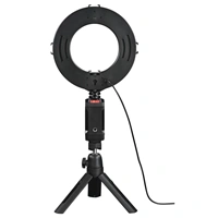 Hama kruhov LED svetlo 6,7" pre smartfny/tablety, s Bluetooth spou a stolnm statvom