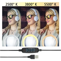 Hama kruhov LED svetlo 6,7" pre smartfny/tablety, s Bluetooth spou a stolnm statvom
